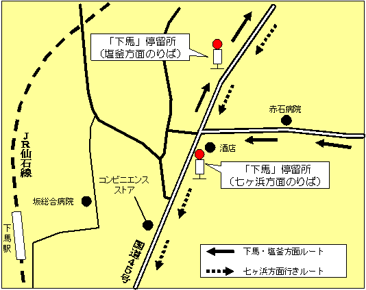 下馬駅変更